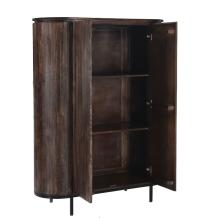 Binnenkant retro highboard Noor