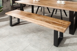 eettafel bank mango hout 170 cm