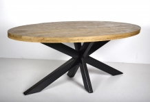 Ovale tafel mango 180 cm