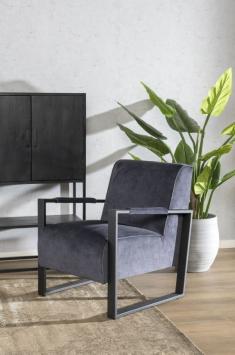 Leon Fauteuil blauw