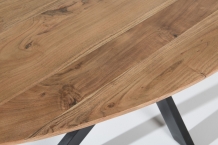 eettafel ovaal acacia 180 cm