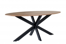 eettafel ovaal acacia 180 cm