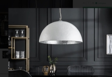 Hanglamp wit zilver 50cm