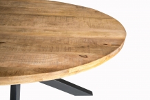 Ovale tafel mango 160 cm