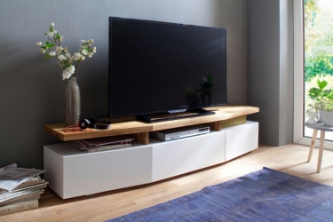 mat wit tv meubel 180 cm