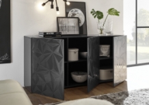 prisma dressoir 3 deuren antraciet