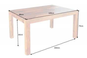 sheesham tafel 120 cm