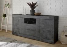 dressoir kast oxide donker grijs