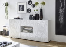 Prisma dressoir wit hoogglans 181 cm