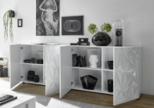 Prisma dressoir wit 4 deuren