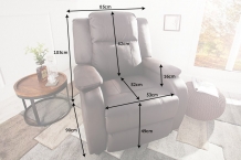 Relax fauteuil bruin