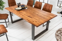 Boomstam tafel acacia hout