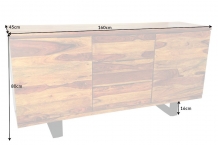 sideboard sheesham 160 cm