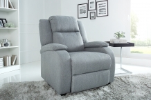 Relax fauteuil lichtgrijs