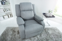 Relax fauteuil lichtgrijs