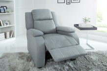 Relax fauteuil lichtgrijs