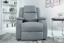 Relax fauteuil lichtgrijs