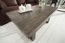 salontafel mango hout grijs