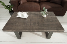 salontafel mango hout grijs