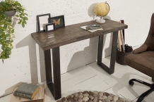 sidetable grijs mango hout