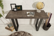 sidetable grijs mango hout