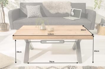 salontafel wild eiken 110 cm