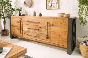 Dressoir wild eiken 195 cm