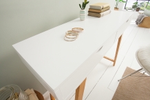 sidetable wit eiken