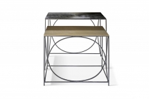 Sidetable set goud zilver