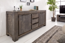 dressoir mango hout grijs