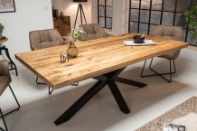 eettafel mango bruin 160 cm 