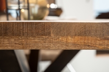 eettafel mango bruin 160 cm 