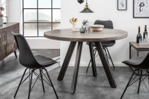 ronde eettafel grijs mango