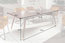 eetkamertafel acacia 160 cm