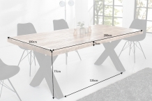 eettafel mango 200 cm