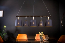 Moderne hanglamp zwart