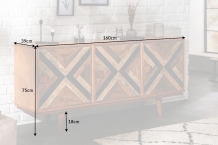 Sideboard Island mango 160 cm