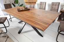 eettafel gala sheesham 200 cm