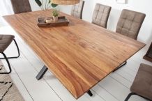 eettafel gala sheesham 200 cm