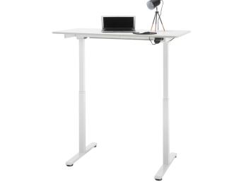 electrisch verstelbaar bureau wit 120 cm 