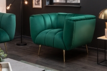 Fauteuil smaragdgroen