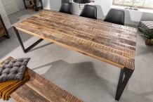 eettafel Factory mango 200 cm