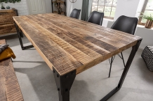 eettafel Factory mango 200 cm