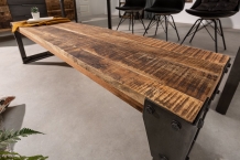 eettafel bank mango 160 cm