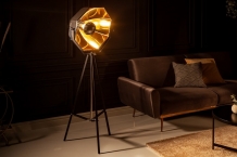 Studio lamp zwart goud