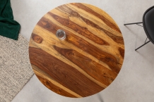 ronde tafel sheesham hout 80 cm