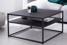 salontafel zwart metaal 70 cm