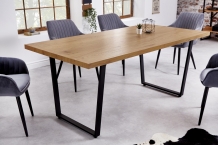 eikenlook eettafel bruin 180 cm