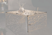 goud kleurige salontafel