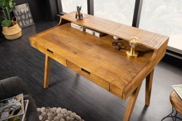 Bureau mangohout 120 cm